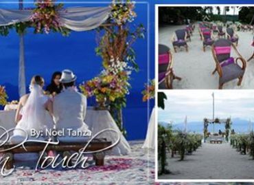 A sunset ceremony with a beautiful sky, fabulous f… - wedding & event decoration services in Davao City